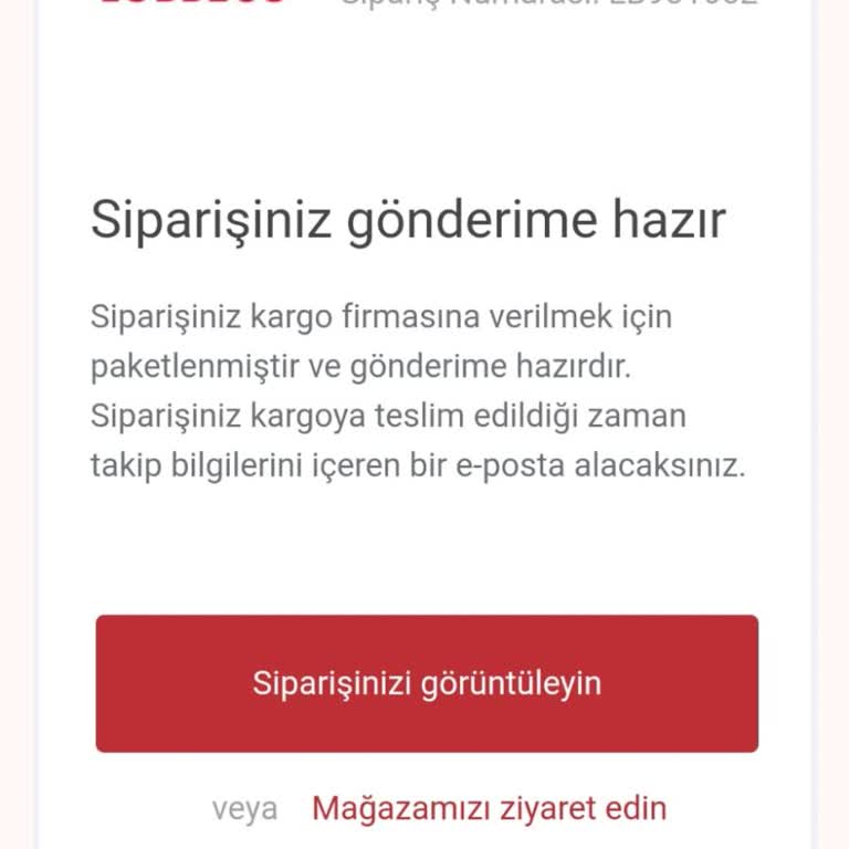 Lobbeco Siparişim Neden Halen Gönderilmedi?