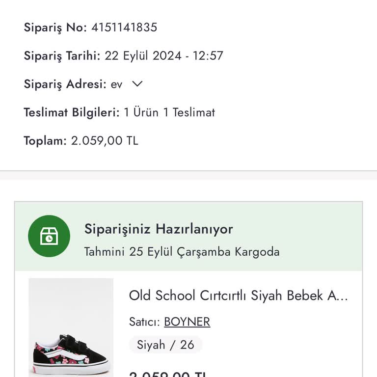 Boyner'den Sipariş Ve İade Sorunu