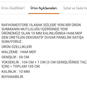 Yanıltıcı Ürün Açıklamasıyla Karşılaştım