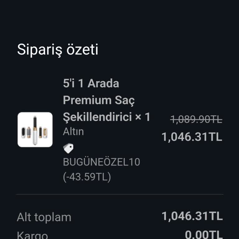 Kayıp Sipariş: Blessin Saç Şekillendirici Hüsranı