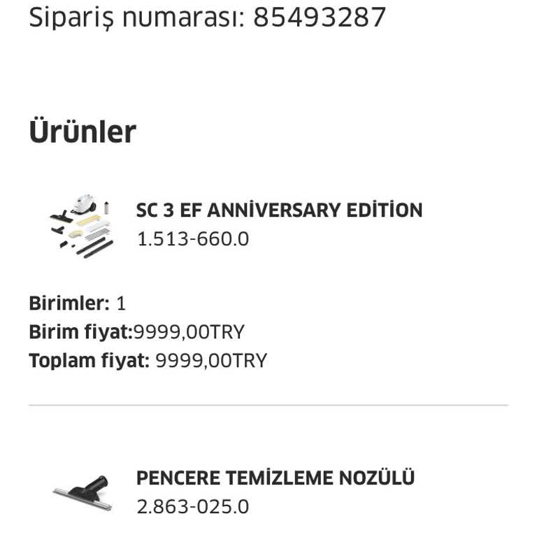 Karcher Online Alışverişte İade Kabusu