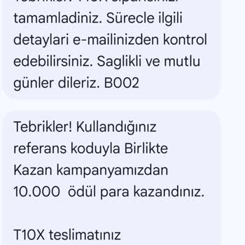 Togg T10X Sipariş Sürecinde Yaşanan Hediye Bakiye Sorunu