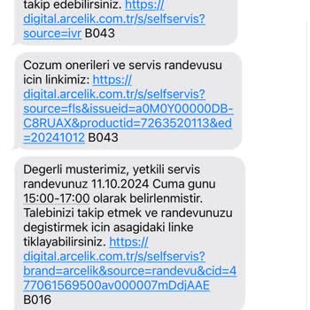 Arçelik Buzdolabı: Defolu Ürün Ve Yetersiz Hizmet