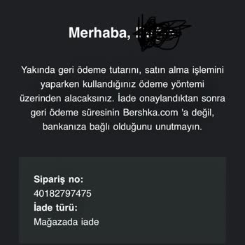 Yanlış Bilgilendirme Ve Geciken Sipariş İadesi Sorunu