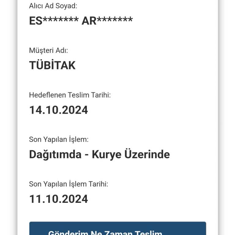 E-İmza Teslimatında Belirsizlik Ve İletişim Sorunu