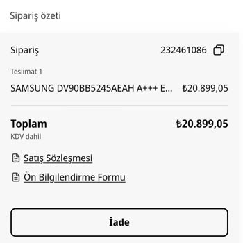 Media Markt'tan Sipariş Kaosu: Kurutma Makinesi Teslim Edilmedi