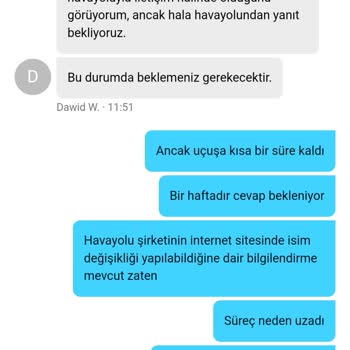 GO To Gate Ve Etihad Havayolları İle İsim Düzeltme Sorunu