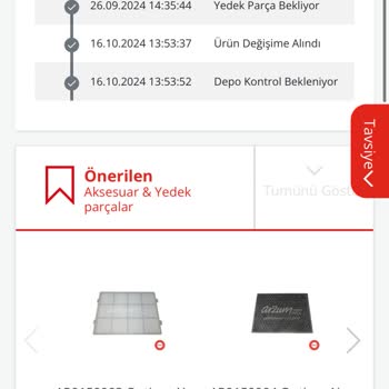 Garanti Süresi Dolmadan Arızalanan Ürün Ve Yetersiz Servis