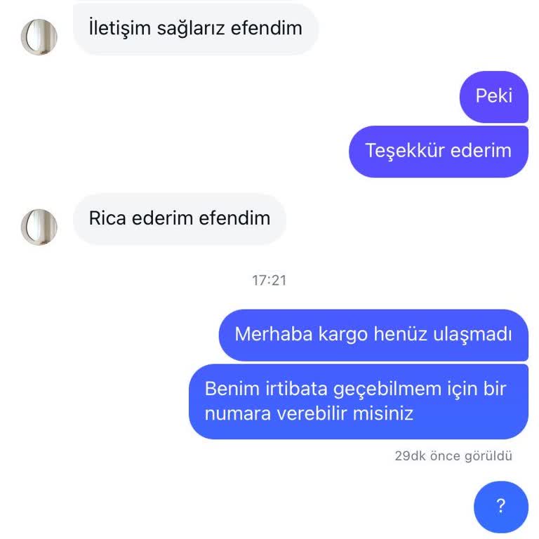 İletişim Sorunları Ve Geciken Teslimat