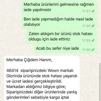 Milagron'da Stok Hatası Ve İletişim Sorunu