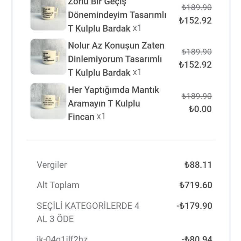 Kargoya Verilmeyen Sipariş Ve Yanıtsız Müşteri Hizmetleri