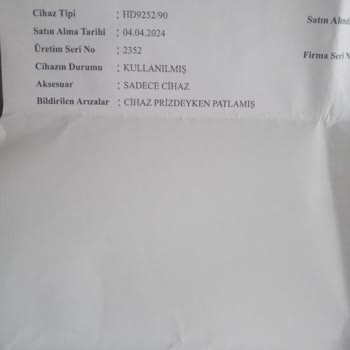 Philips Airfryer İle Güvenlik Sorunu Ve Müşteri Hizmetleri İlgisizliği