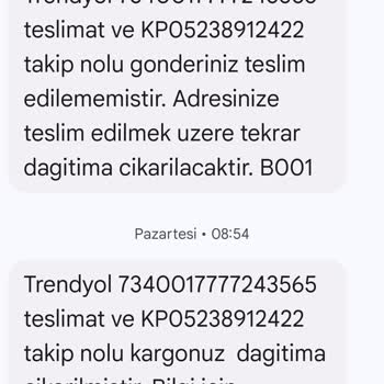 PTT Kargo Dağıtım Sorunu Ve Müşteri Hizmetleri İlgisizliği