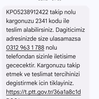 PTT Kargo Dağıtım Sorunu Ve Müşteri Hizmetleri İlgisizliği