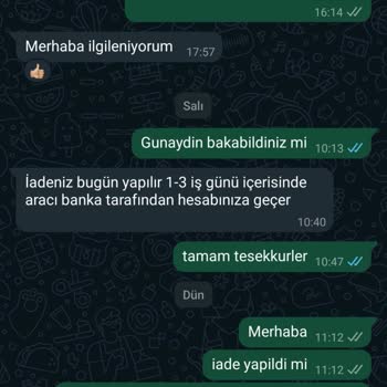 Ödeme Yapıldı, Ne Ürün Var Ne İade