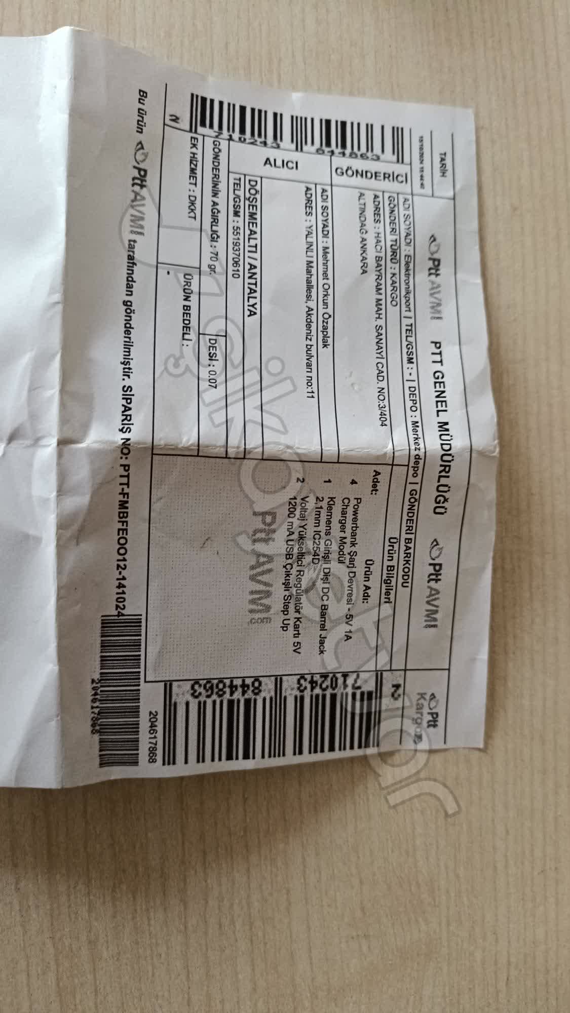 Elektronikport Yanlış Ürün Gönderimi Ve Müşteri Hizmetleri Sorunu