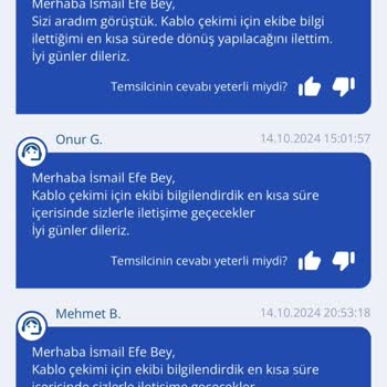 TurkNet Aboneliğinde Fiber Kablo Sorunu Ve İletişim Eksikliği