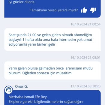 TurkNet Aboneliğinde Fiber Kablo Sorunu Ve İletişim Eksikliği