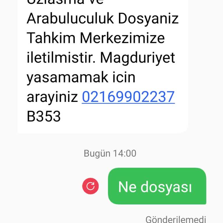 Sahte Mesajlarla Mağduriyet Tehdidi