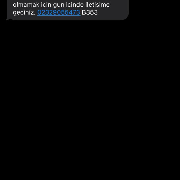 T. Uzlaşma (SMS) Şikayeti