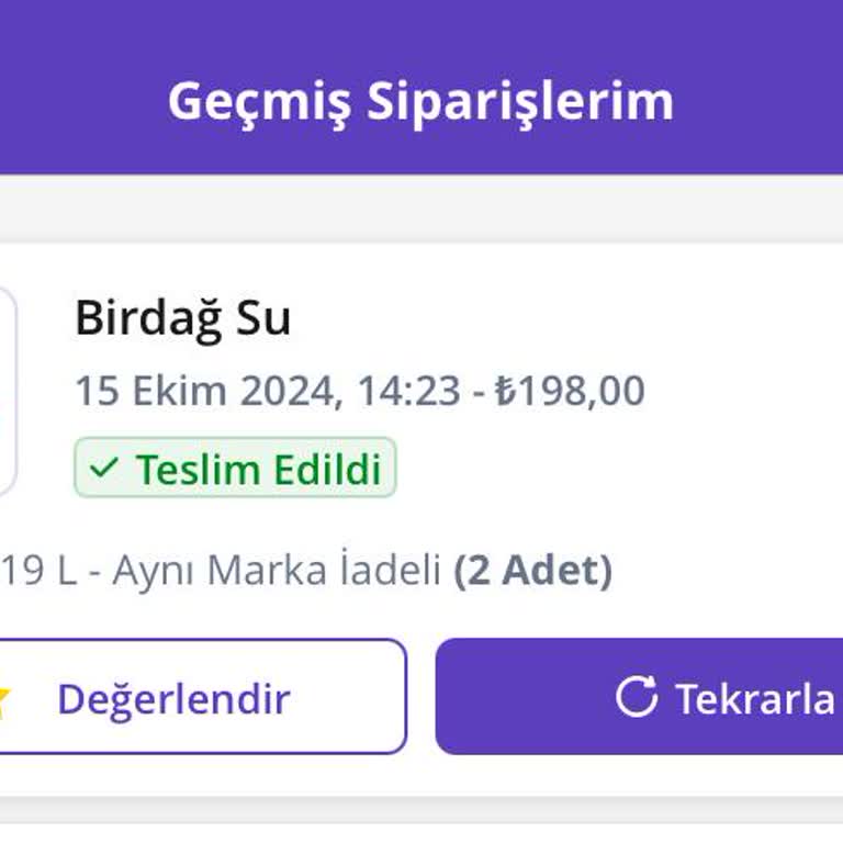 Teslim Edilmeyen Sipariş Ve Yetersiz Canlı Destek Hizmeti
