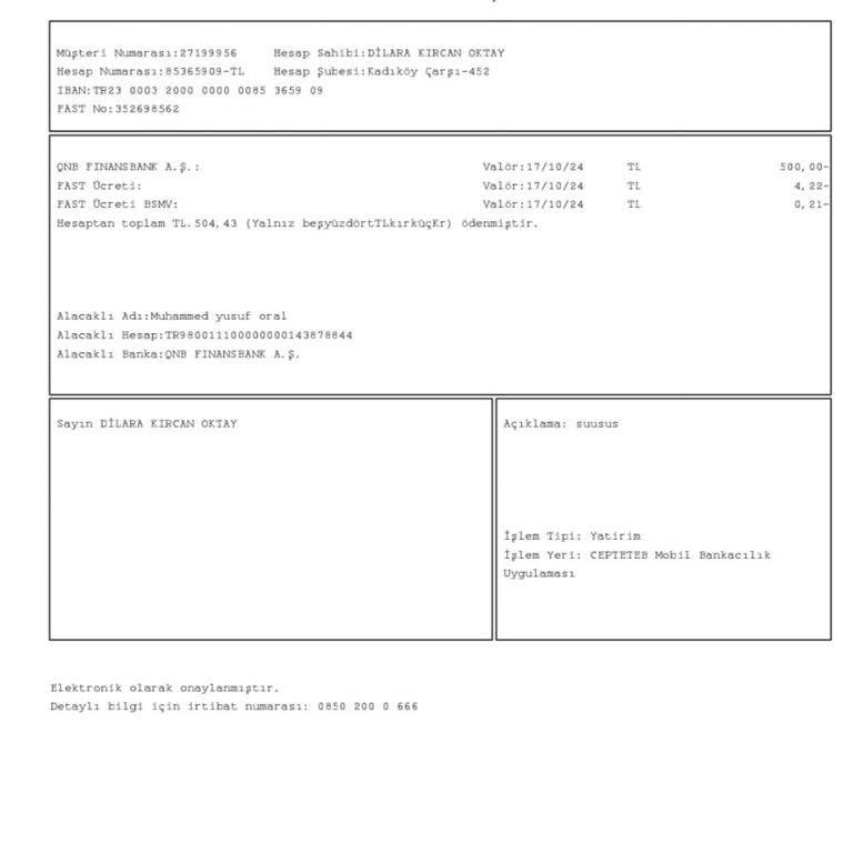 Hesaba Geçmeyen Para Ve Destek Sorunu