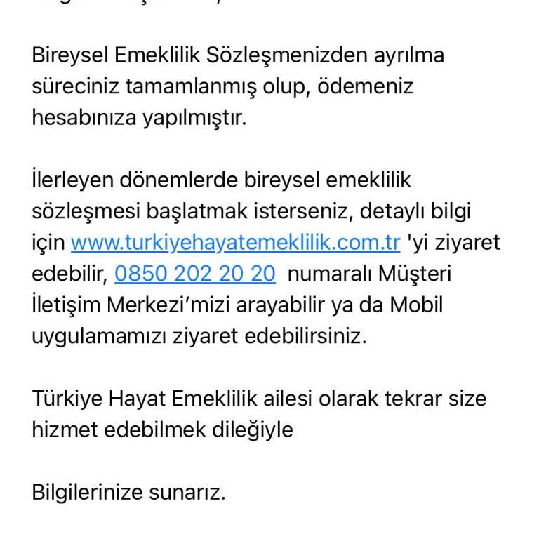 Otomatik BES Kesintisi İadesi Bekleniyor: Müşteri Hizmetlerine Ulaşamıyorum