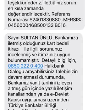 Haksız Kart Aidatı İadesi Talebi
