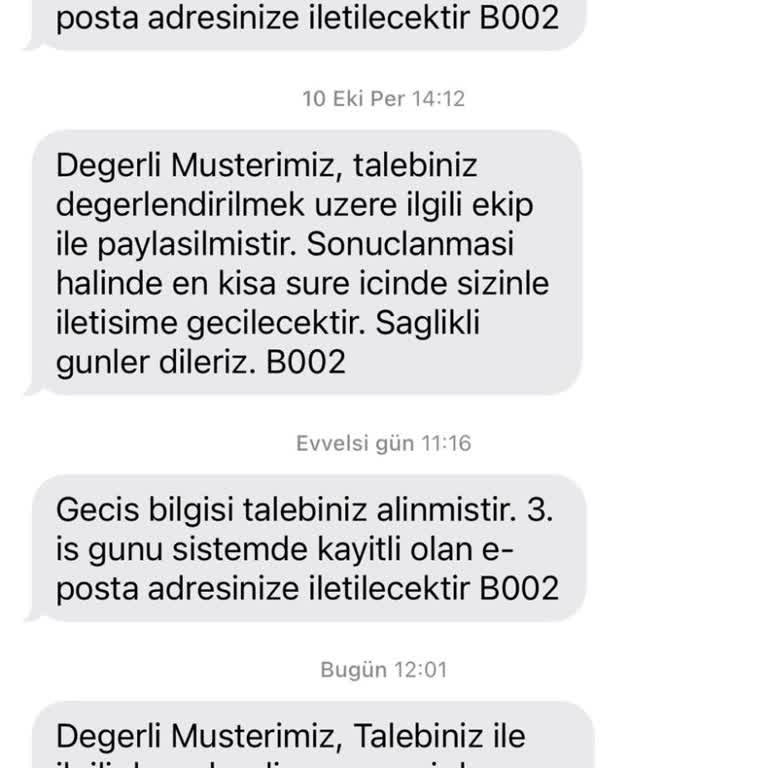 Aksigorta'dan Bilgi Talebine Yanıt Alınamıyor
