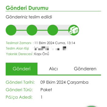 Aras Kargo Muğla Şubesi Teslimat Sorunu