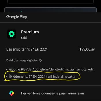 Tabii Uygulamasında Çözülmeyen Premium Abonelik Sorunu