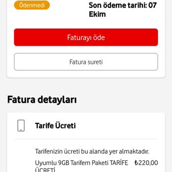 Vodafone Taahhüt İhlali Ve Beklenmedik Zam