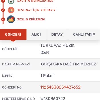 Kargomsende'nin Teslimat Sorumsuzluğu Ve İletişim Problemleri