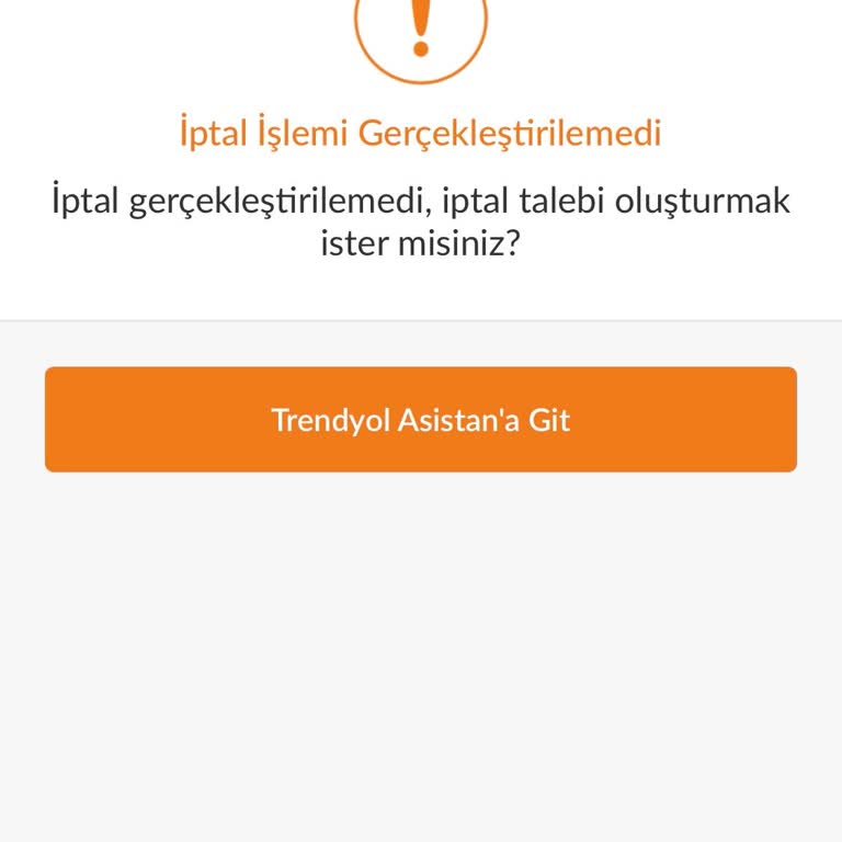 Yanlış Ürün Siparişi Ve İptal Sorunu