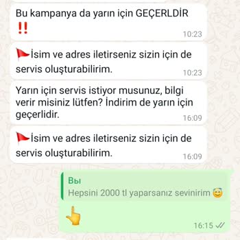 İnatçı Satış Ve Yetersiz Hizmet