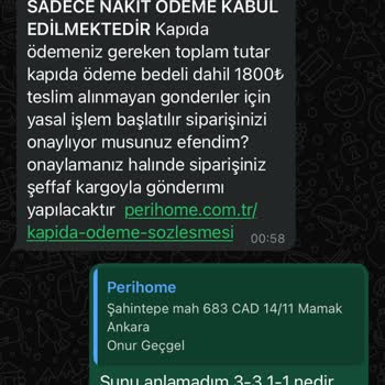 Eksik Ürün Ve İlgisiz Müşteri Hizmetleri Sorunu