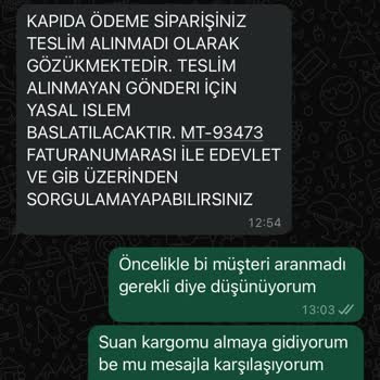 Eksik Ürün Ve İlgisiz Müşteri Hizmetleri Sorunu