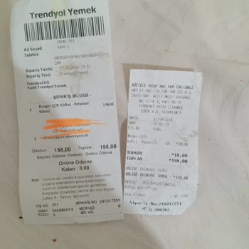 Yanlış Sipariş: Köfte Eksikliği