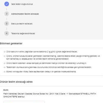 Yataş Battaniye İadesinde Eksik İşlem Ve Müşteri Hizmetleri Çıkmazı