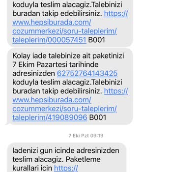 Yataş Battaniye İadesinde Eksik İşlem Ve Müşteri Hizmetleri Çıkmazı