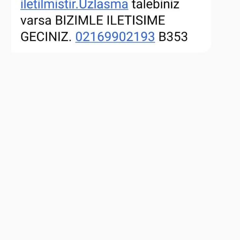 By. Dansmanl (SMS) Şikayeti