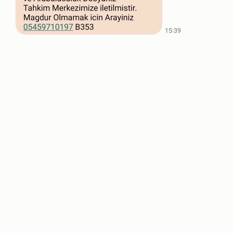 By. Dansmanl (SMS) Asılsız Suçlama İle Yanıltıcılık Girişimi!
