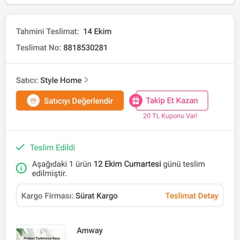 Yanlış Ürün Gönderimi Ve Satıcı Güvenilirliği Sorunu