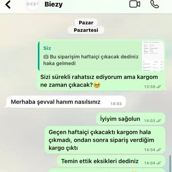 Eksik Ürünler Ve Yanıtsız Müşteri Hizmeti