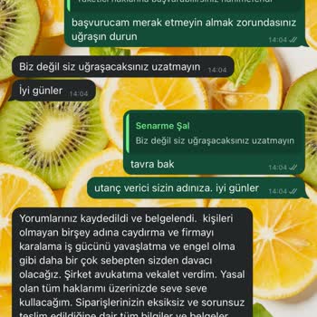 Kalitesiz Ürün Ve Kötü Müşteri Hizmeti Deneyimi