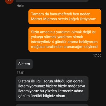 Migros Sanal Market: Çözüm Yerine Sorunla Karşılaştım