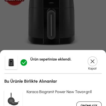 Airfryer İndiriminde Stok Sorunu
