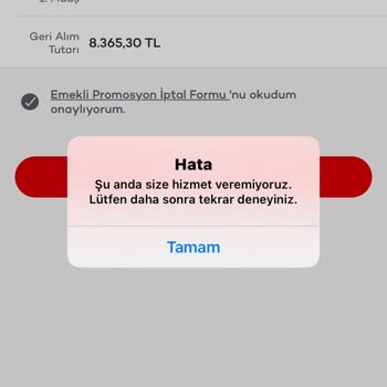 Emeklilik Promosyon İptali Ve Sistem Hatası Mağduriyeti