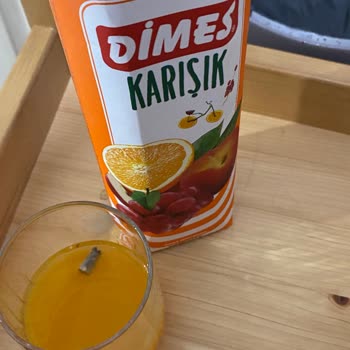 Dimes Meyve Suyunda Şok Edici Yabancı Madde Deneyimi