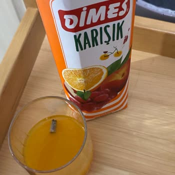 Dimes Meyve Suyunda Şok Edici Yabancı Madde Deneyimi